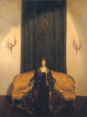 The yellow sofa