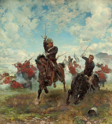 Floreat Etona! by Elizabeth (Lady Butler) Butler - Auction record, sale price, and art valuation. Compare with similar artists and explore comparable artworks.