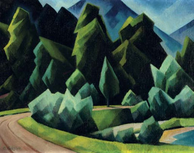 Sample artwork by Adolf Erbslöh (1881 - 1947), known for painting, landscape - View similar artists and auction records