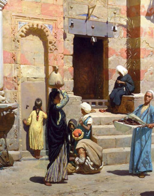 Sample artwork by Rudolf Swoboda (1819 - 1859), known for landscape and animal painting - View similar artists and auction records