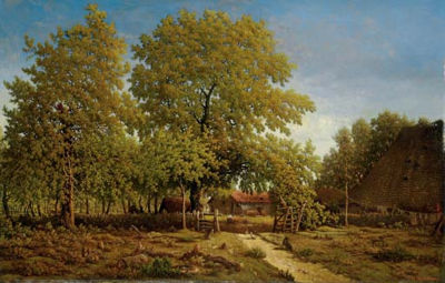 Ferme dans les Landes (la maison du garde)