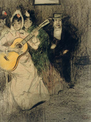 El guitarrista (The guitar player)