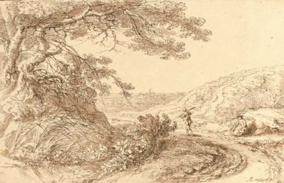 A landscape with a large tree overhanging a track, a traveller and a seated woman to the right by Gillis Neyts - Auction record, sale price, and art valuation. Compare with similar artists and explore comparable artworks.