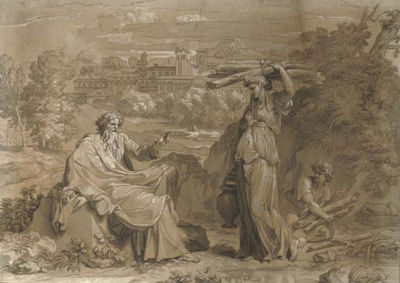 The Prophet Elijah and the Widow of Sarepta (I Kings, chapter 17)