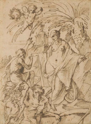 Youth favoured by Fortune by Pietro Testa - Auction record, sale price, and art valuation. Compare with similar artists and explore comparable artworks.