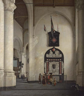 Sample artwork by Anthonie de Lorme (1610 - 1673), known for church interior painting - View similar artists and auction records
