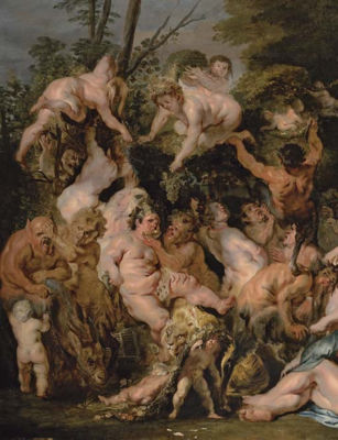 The Revel of Bacchus and Silenus by Jacob Jordaens - Auction record, sale price, and art valuation. Compare with similar artists and explore comparable artworks.