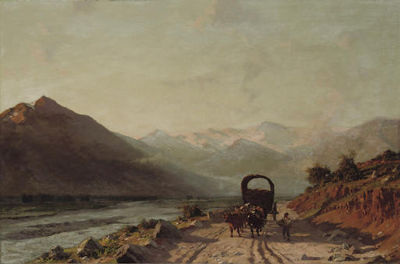 Morning in the Valley of Aconcagua, Chile