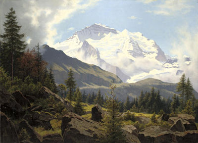 Sample artwork by Wilhelm Bernhard Benteli (1839 - 1924), known for painting - View similar artists and auction records