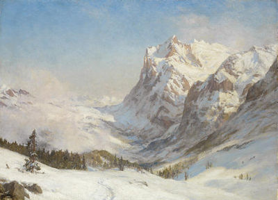 The Valley of Grindelwald: Winter