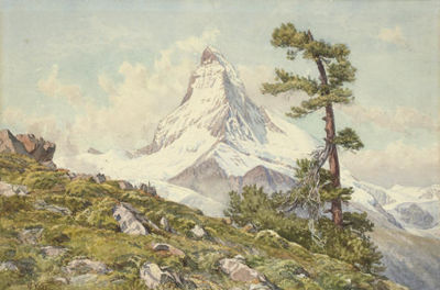 Sample artwork by Charles Jones Way (1835 - 1919), known for genre, landscape and marine painting, drawing, teaching - View similar artists and auction records