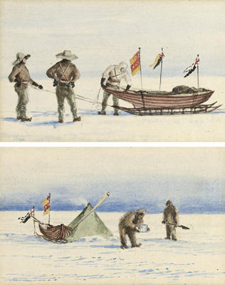Sample artwork by Edward Adrian Wilson (1872 - 1912), known for painting - View similar artists and auction records