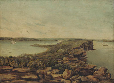 Sample artwork by George Edward Peacock (1806 - 1890), known for light filled landscape and coastal scene painting - View similar artists and auction records