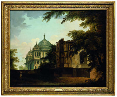 'A View of a Mosque at Mounheer' [Maner] by William Hodges - Auction record, sale price, and art valuation. Compare with similar artists and explore comparable artworks.