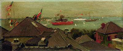Yokohama. Jubili de la reine Victoria