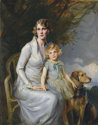 Mrs Paul Bridgeman and Miss Jeannine Bridgeman by Philip Alexius De Laszlo - Auction record, sale price, and art valuation. Compare with similar artists and explore comparable artworks.