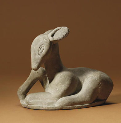 Crouching Fawn by Henri Gaudier Brzeska - Auction record, sale price, and art valuation. Compare with similar artists and explore comparable artworks.