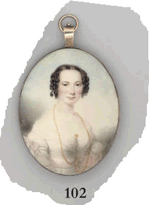 A young lady, in white off-the-shoulder dress with pink sash and pink bows on puffed sleeves by George Hargreaves - Auction record, sale price, and art valuation. Compare with similar artists and explore comparable artworks.
