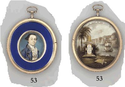 Sir John Clerke, in gold-bordered lilac coat with silver buttons by Luke Sullivan - Auction record, sale price, and art valuation. Compare with similar artists and explore comparable artworks.