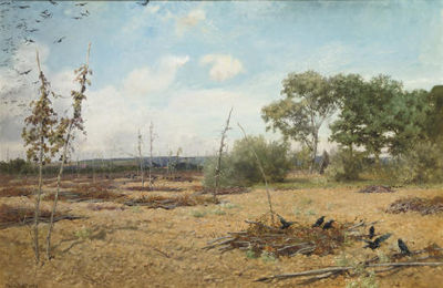 Sample artwork by Maud Naftel (1856 - 1890), known for painting - View similar artists and auction records