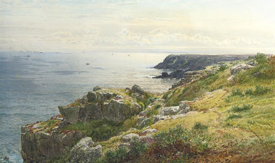 The coast near Land's End, Cornwall