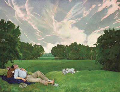 The stroller's rest