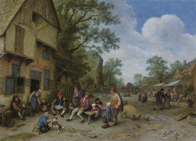 Sample artwork by Adriaen Jansz van Ostade (1610 - 1685), known for figure, genre painting - View similar artists and auction records