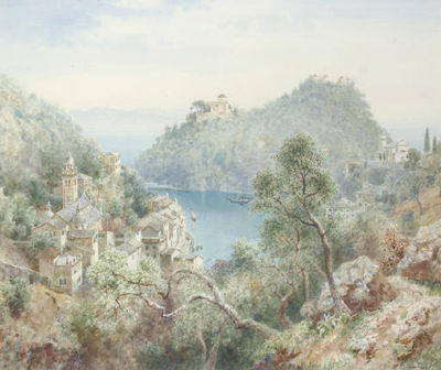 View of Portofino, near Genoa