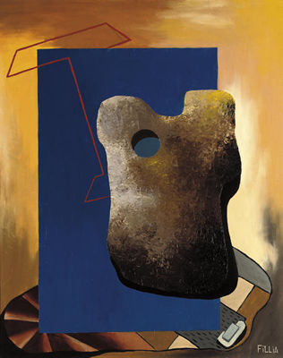 Sample artwork by Fillia (1904 - 1936), known for futurist painting - View similar artists and auction records