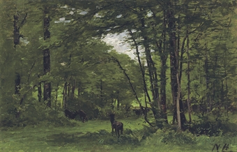 The Boundary Fence, Forest of Fontainbleau