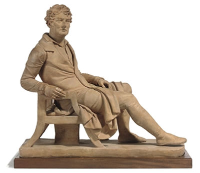 A GEORGE IV TERRACOTTA MODEL OF GEORGE BANKS by Joseph Gott - Auction record, sale price, and art valuation. Compare with similar artists and explore comparable artworks.