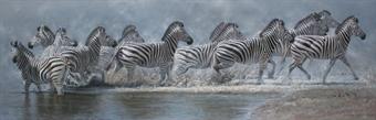 Sample artwork by Pip McGarry (Born 1955), known for wild animal painting - View similar artists and auction records