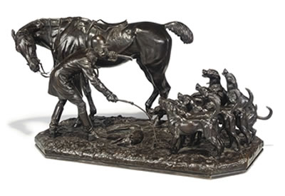 Huntsman and Hounds by John Willis Good - Auction record, sale price, and art valuation. Compare with similar artists and explore comparable artworks.
