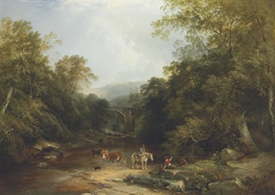 The Vale of Ashburton, South Devon by Henry John Boddington - Auction record, sale price, and art valuation. Compare with similar artists and explore comparable artworks.