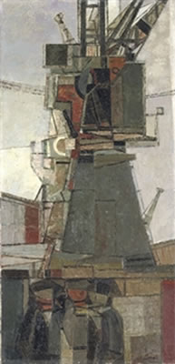 Cranes and men