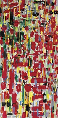 Camellia Garden: March 1956 by Patrick Heron - Auction record, sale price, and art valuation. Compare with similar artists and explore comparable artworks.