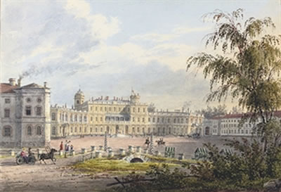 The Imperial Palace, Gatchina by Johann Jakob Meyer - Auction record, sale price, and art valuation. Compare with similar artists and explore comparable artworks.
