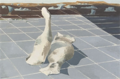 Sample artwork by Paul Nash (1889 - 1946), known for landscape and surreal style painting, war artist, illustration, lithography - View similar artists and auction records