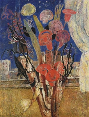 Sample artwork by Frits Berghe (1883 - 1939), known for abstract figure and still life - View similar artists and auction records