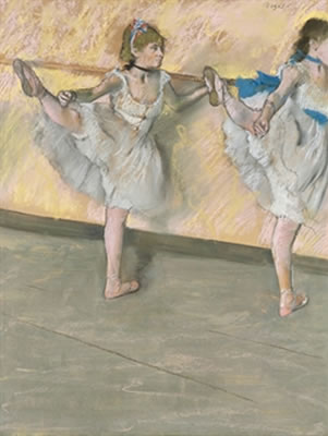 Danseuses à la barre