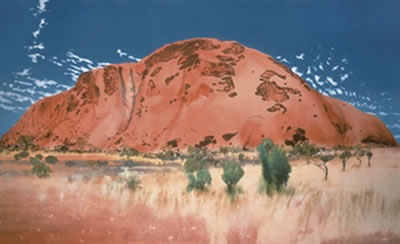 The Cathedral, The North East Face/Uluru (Ayers Rock)