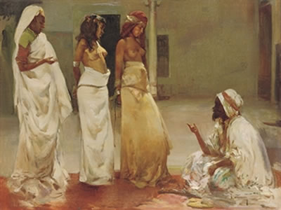 The slave market