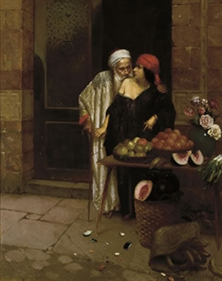 The orange seller