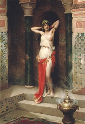The harem beauty