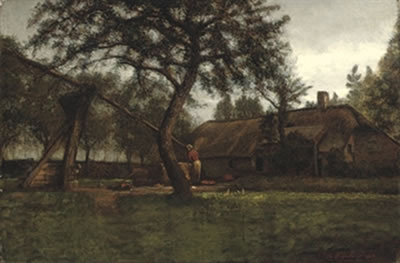 Señorita en el pozo: Lady at a well
