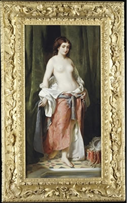 Sample artwork by Charles Edward Boutibonne (1816 - 1897), known for gentile figure and portrait painting - View similar artists and auction records