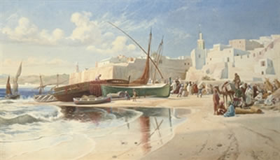 Sample artwork by Robert George Talbot Kelly (1861 - 1934), known for painting, orientalist painter, illustration - View similar artists and auction records