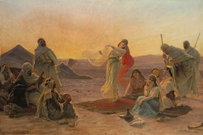 The desert dance