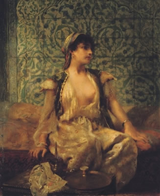 A harem beauty by Paul Alexandre Alfred Leroy - Auction record, sale price, and art valuation. Compare with similar artists and explore comparable artworks.