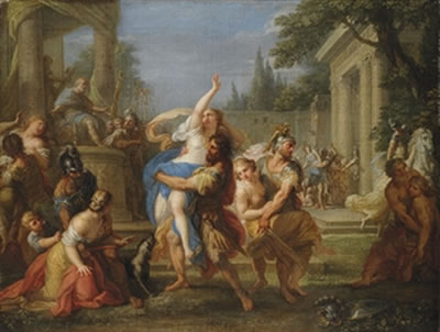 The Rape of the Sabine Women by Placido Costanzi - Auction record, sale price, and art valuation. Compare with similar artists and explore comparable artworks.
